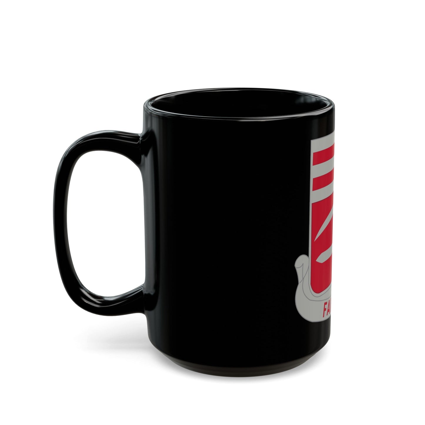 140 Engineer Battalion (U.S. Army) Black Coffee Mug-The Sticker Space