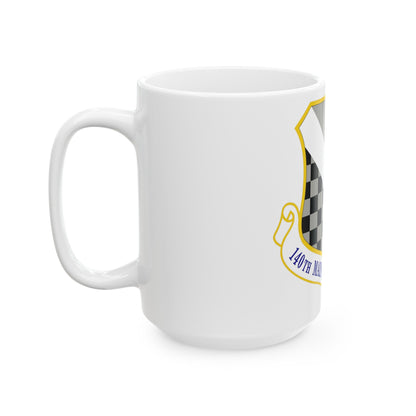 140th Maintenance Group (U.S. Air Force) White Coffee Mug-The Sticker Space