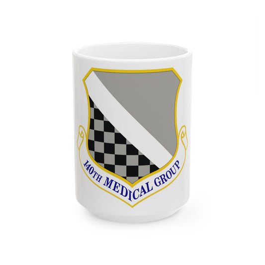 140th Medical Group (U.S. Air Force) White Coffee Mug