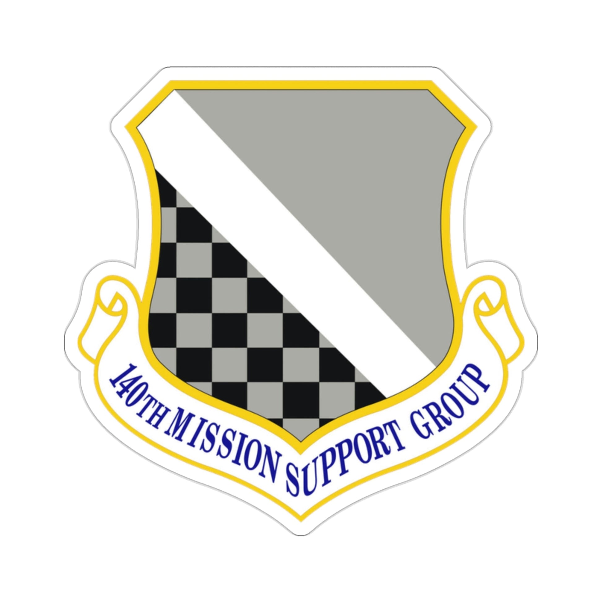 140th Mission Support Group (U.S. Air Force) STICKER Vinyl Die-Cut Decal-2 Inch-The Sticker Space