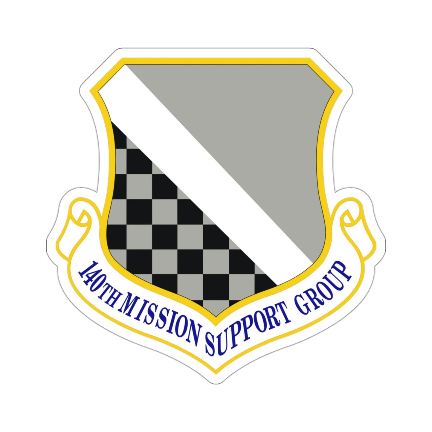 140th Mission Support Group (U.S. Air Force) STICKER Vinyl Die-Cut Decal-3 Inch-The Sticker Space