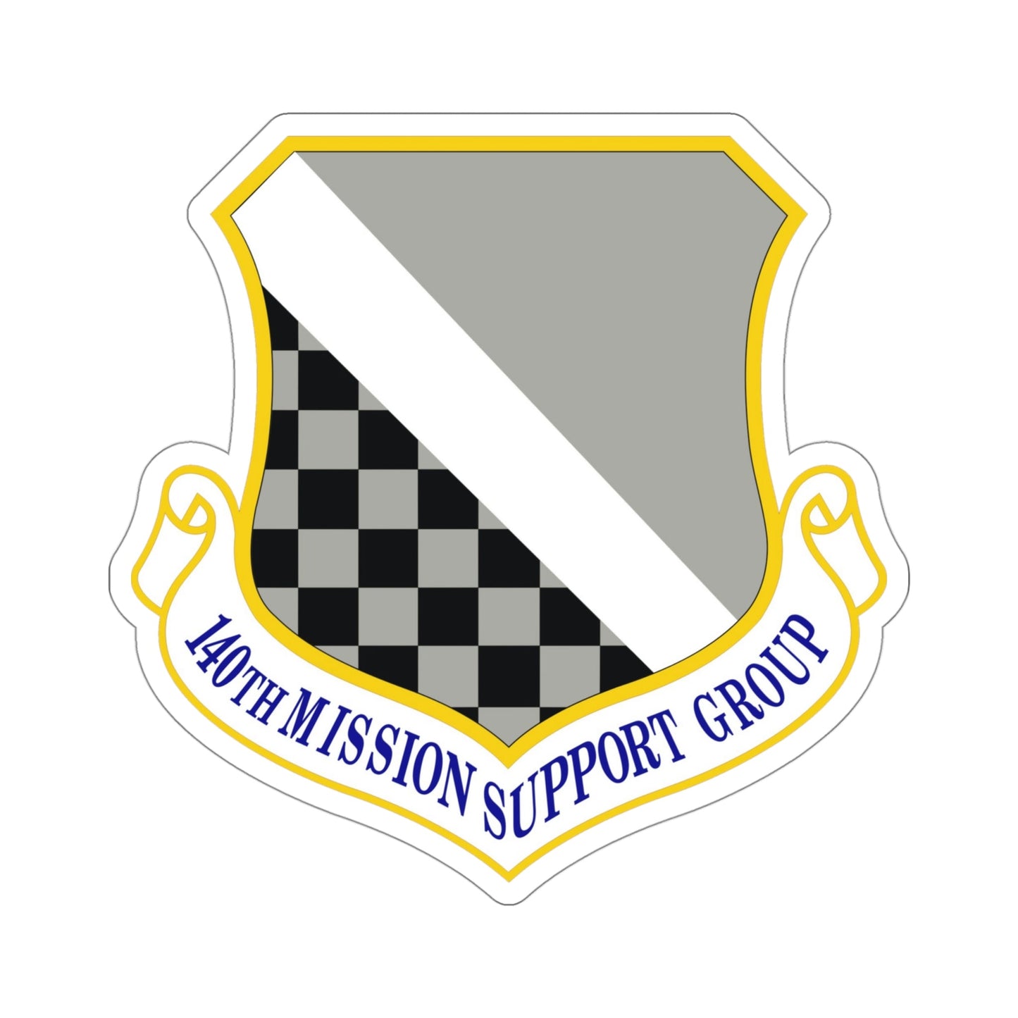 140th Mission Support Group (U.S. Air Force) STICKER Vinyl Die-Cut Decal-4 Inch-The Sticker Space