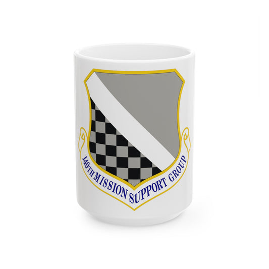 140th Mission Support Group (U.S. Air Force) White Coffee Mug