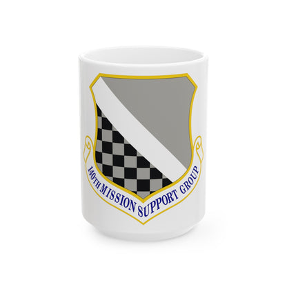 140th Mission Support Group (U.S. Air Force) White Coffee Mug-15oz-The Sticker Space