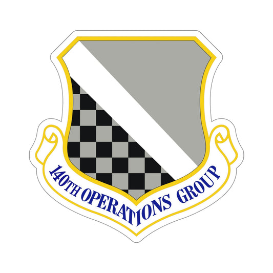 140th Operations Group (U.S. Air Force) STICKER Vinyl Die-Cut Decal-6 Inch-The Sticker Space