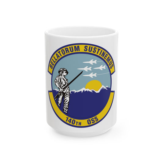 140th Operations Support Squadron (U.S. Air Force) White Coffee Mug