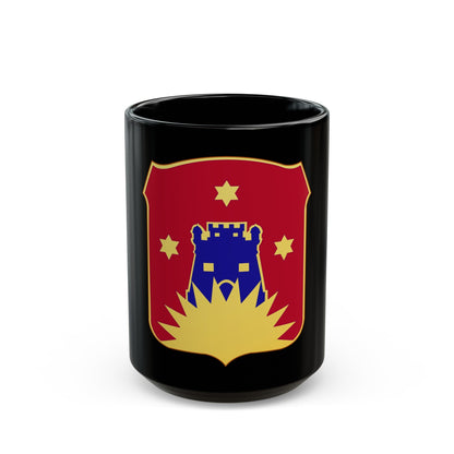 141 Engineer Battalion (U.S. Army) Black Coffee Mug-15oz-The Sticker Space