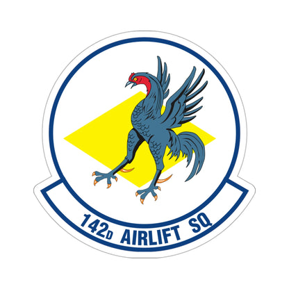 142 Airlift Squadron (U.S. Air Force) STICKER Vinyl Die-Cut Decal-3 Inch-The Sticker Space