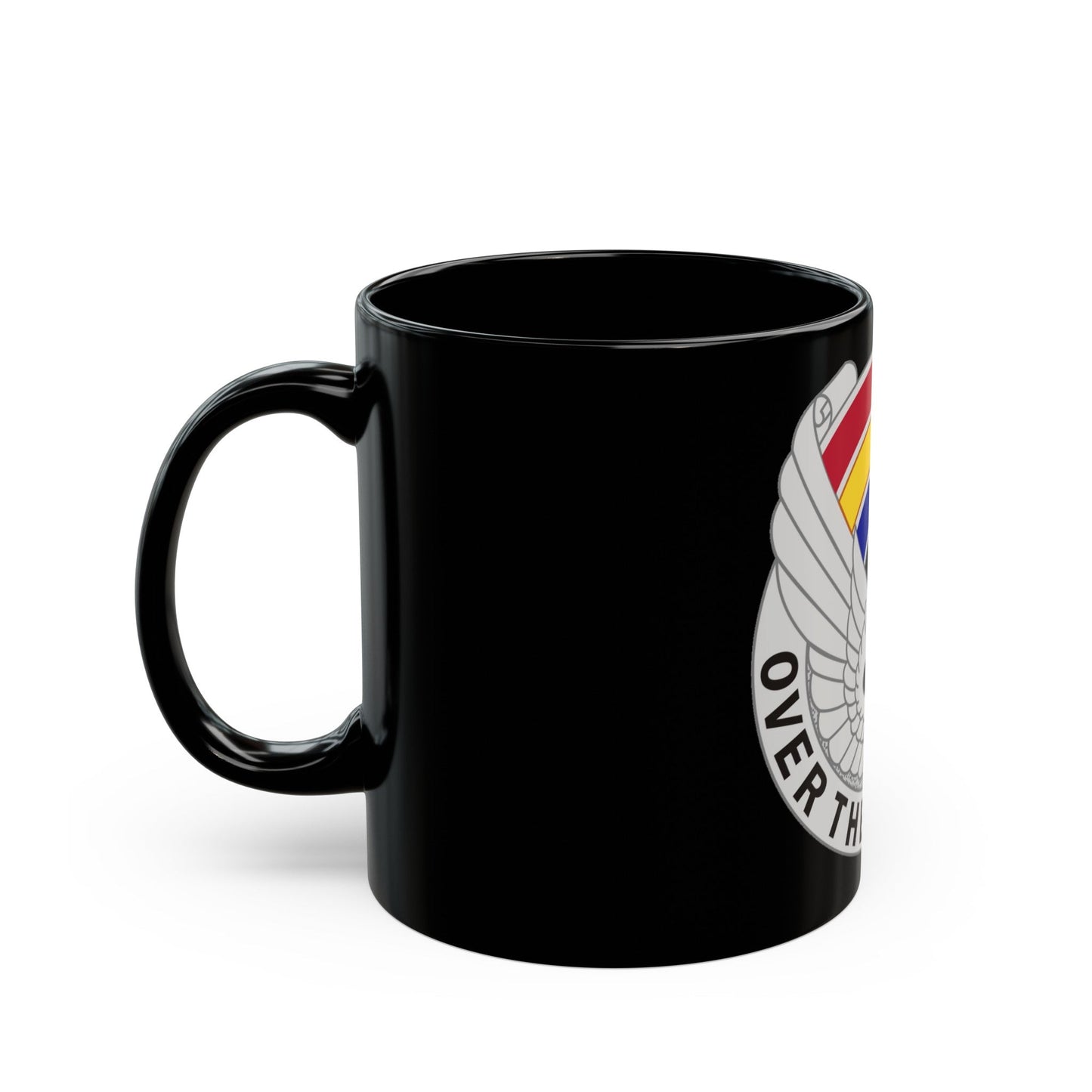 142 Aviation Regiment (U.S. Army) Black Coffee Mug-The Sticker Space
