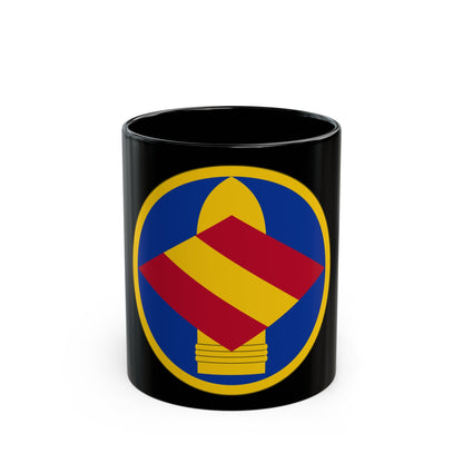 142 Field Artillery Brigade (U.S. Army) Black Coffee Mug-11oz-The Sticker Space