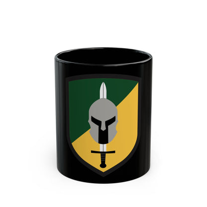 142 Military Police Brigade (U.S. Army) Black Coffee Mug-11oz-The Sticker Space