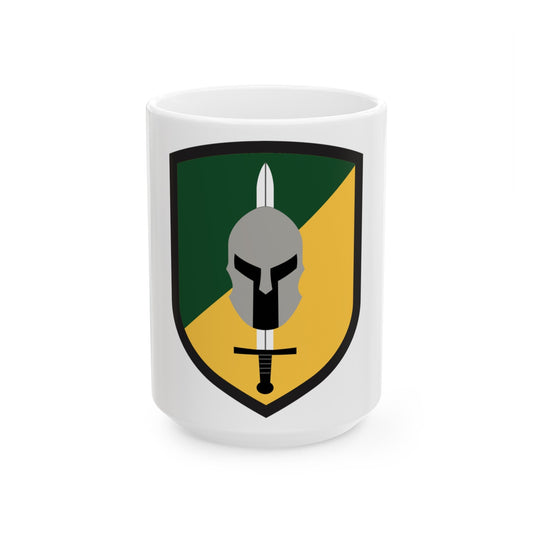 142 Military Police Brigade (U.S. Army) White Coffee Mug-15oz-The Sticker Space