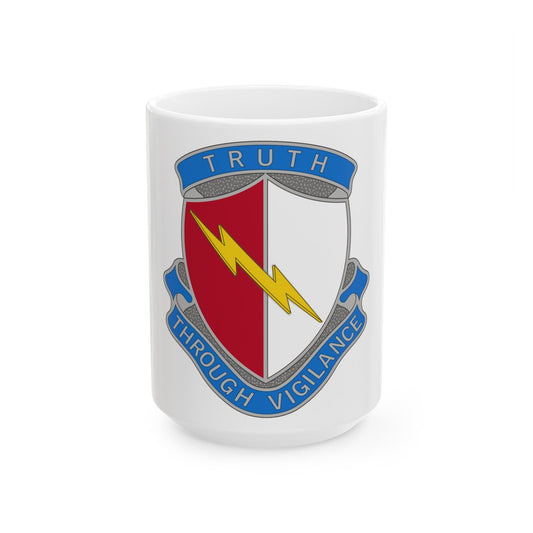 142nd Battlefield Surveillance Brigade 2 (U.S. Army) White Coffee Mug-15oz-The Sticker Space