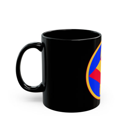 142nd Field Artillery Brigade (U.S. Army) Black Coffee Mug-The Sticker Space