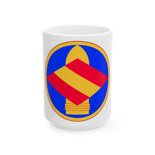 142nd Field Artillery Brigade (U.S. Army) White Coffee Mug-15oz-The Sticker Space