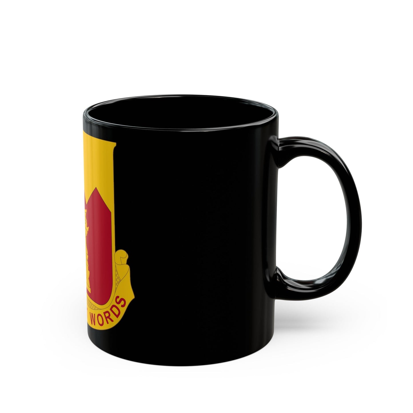 143rd Armored Field Artillery Battalion (U.S. Army) Black Coffee Mug-The Sticker Space
