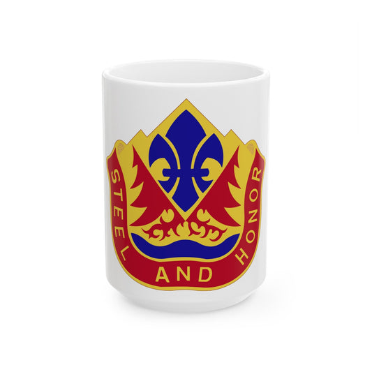 143rd Field Artillery Group (U.S. Army) White Coffee Mug-15oz-The Sticker Space