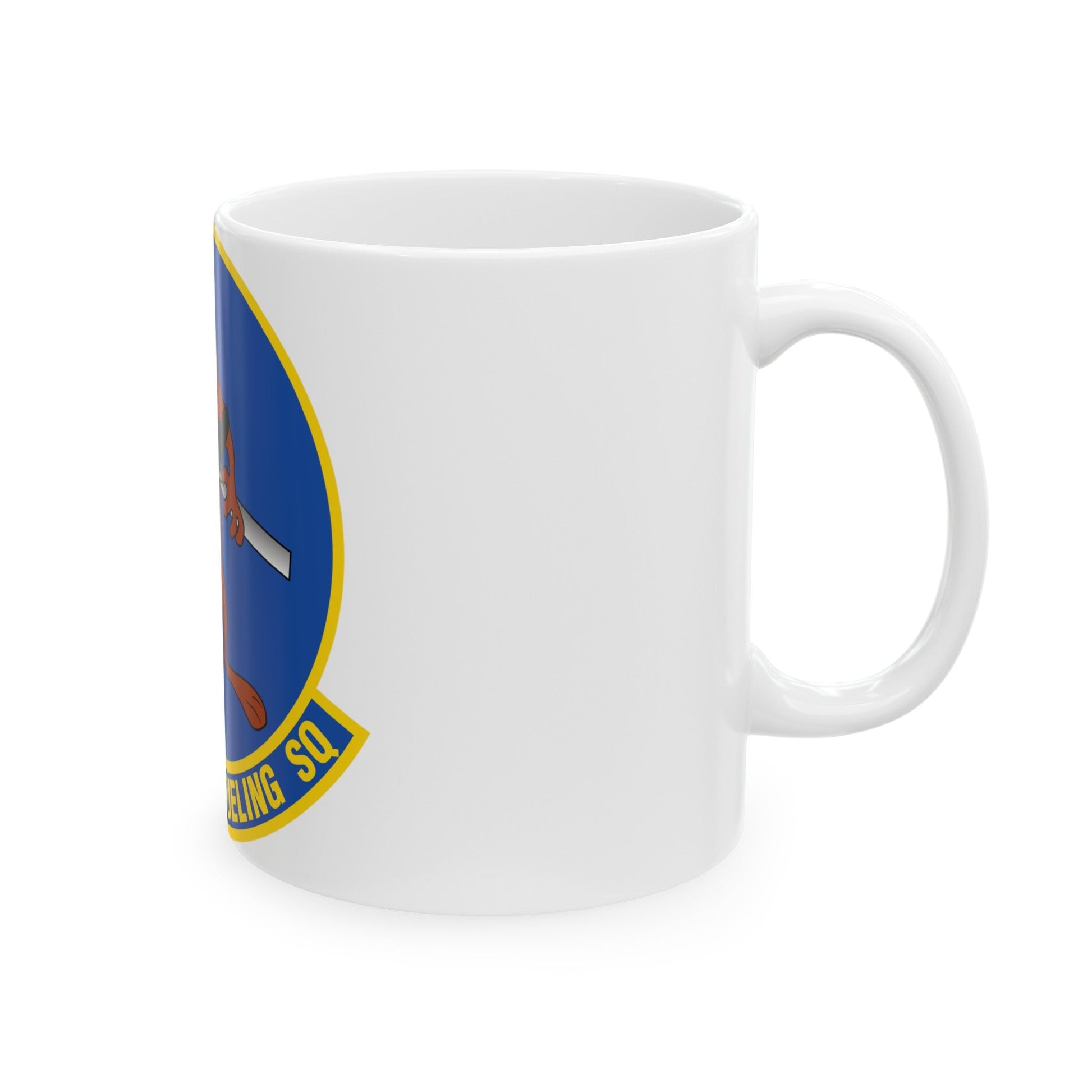 145 Air Refueling Squadron (U.S. Air Force) White Coffee Mug-The Sticker Space