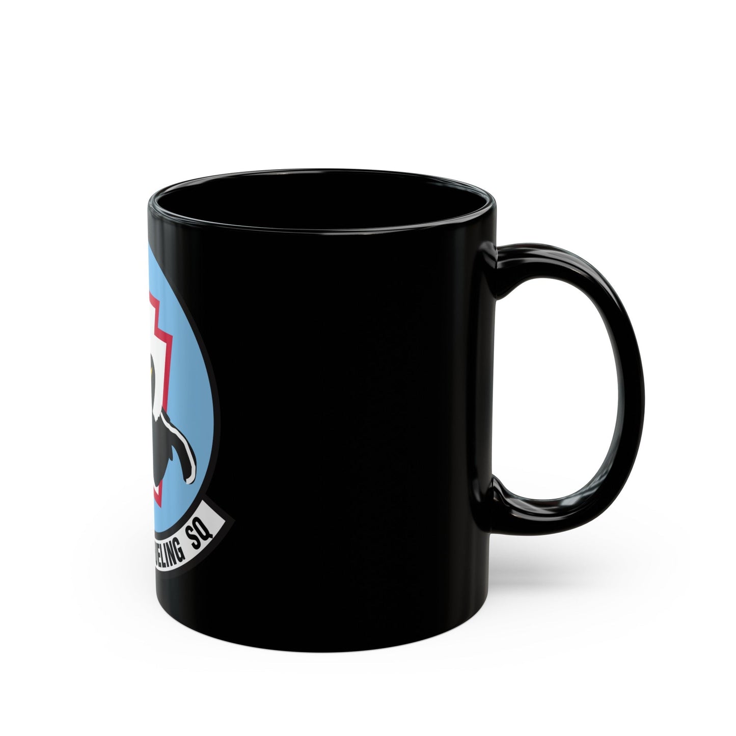 146 Air Refueling Squadron (U.S. Air Force) Black Coffee Mug-The Sticker Space