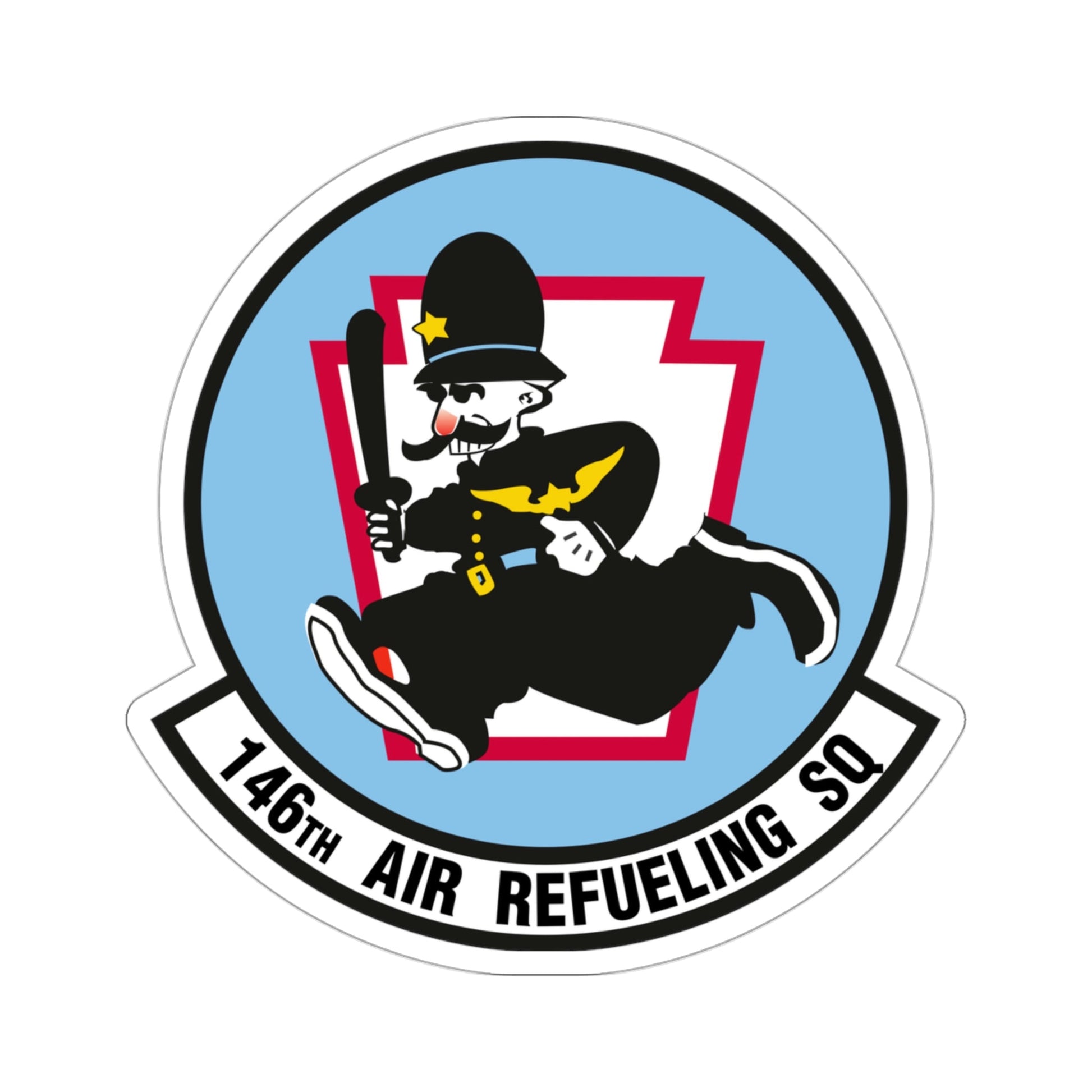 146 Air Refueling Squadron (U.S. Air Force) STICKER Vinyl Die-Cut Decal-3 Inch-The Sticker Space