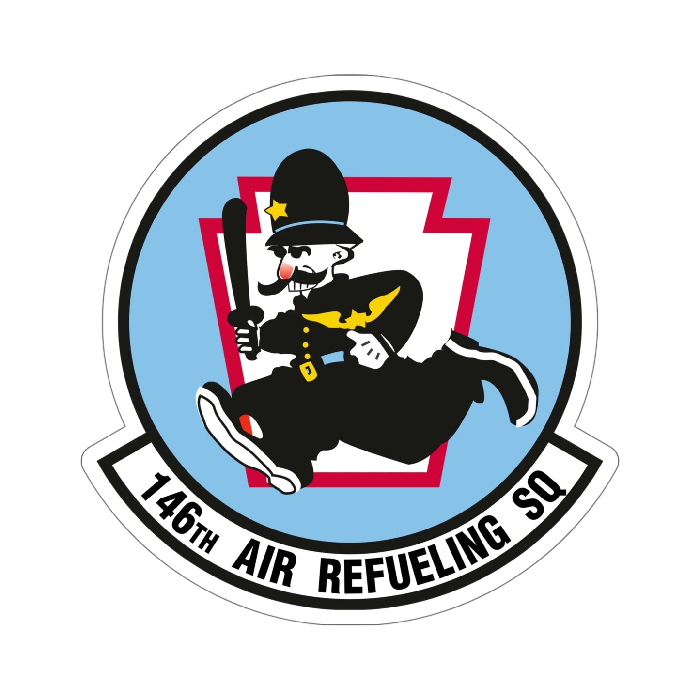146 Air Refueling Squadron (U.S. Air Force) STICKER Vinyl Die-Cut Decal-5 Inch-The Sticker Space