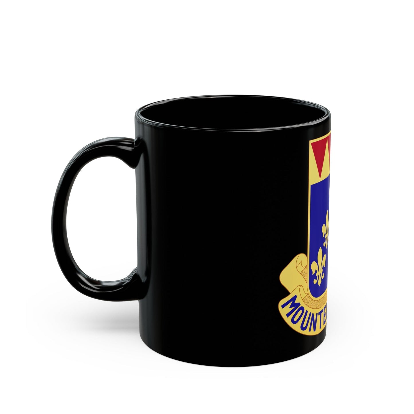 146 Cavalry Regiment (U.S. Army) Black Coffee Mug-The Sticker Space