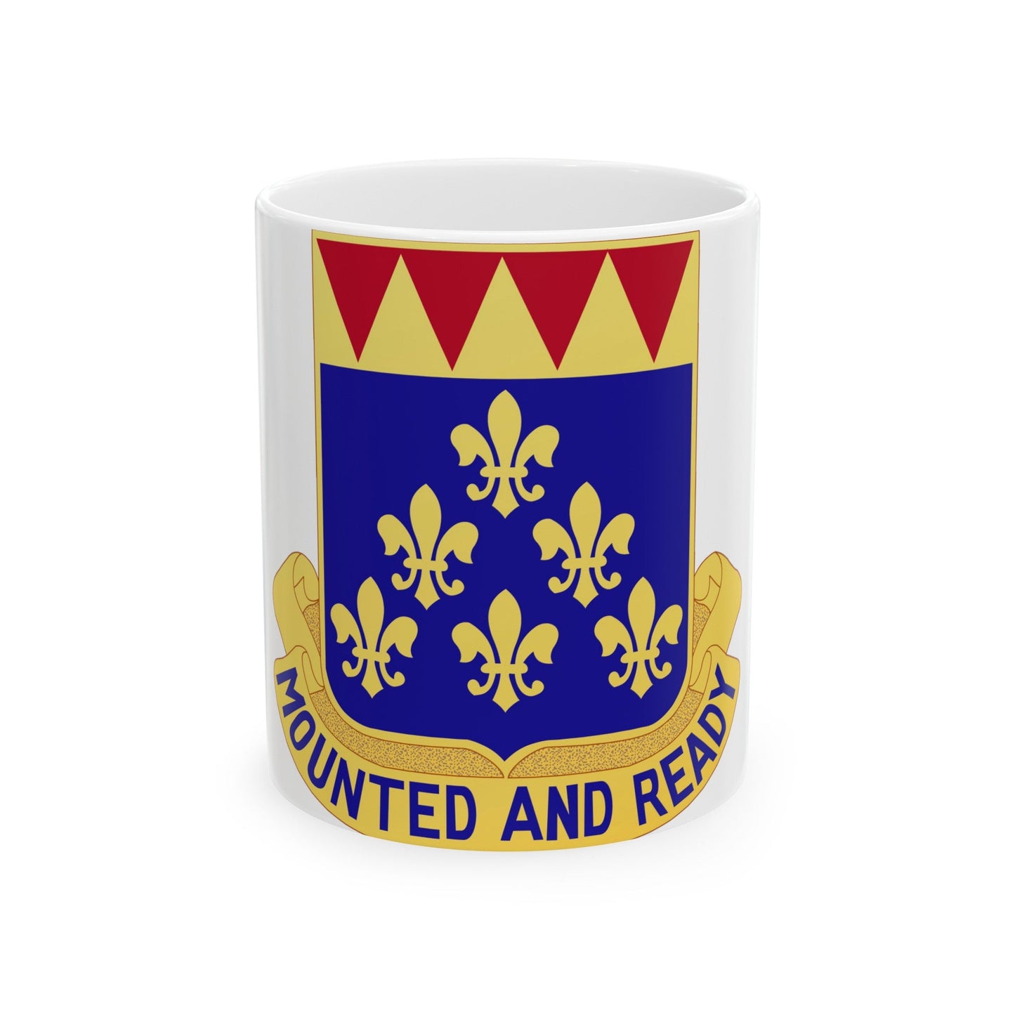146 Cavalry Regiment (U.S. Army) White Coffee Mug-11oz-The Sticker Space