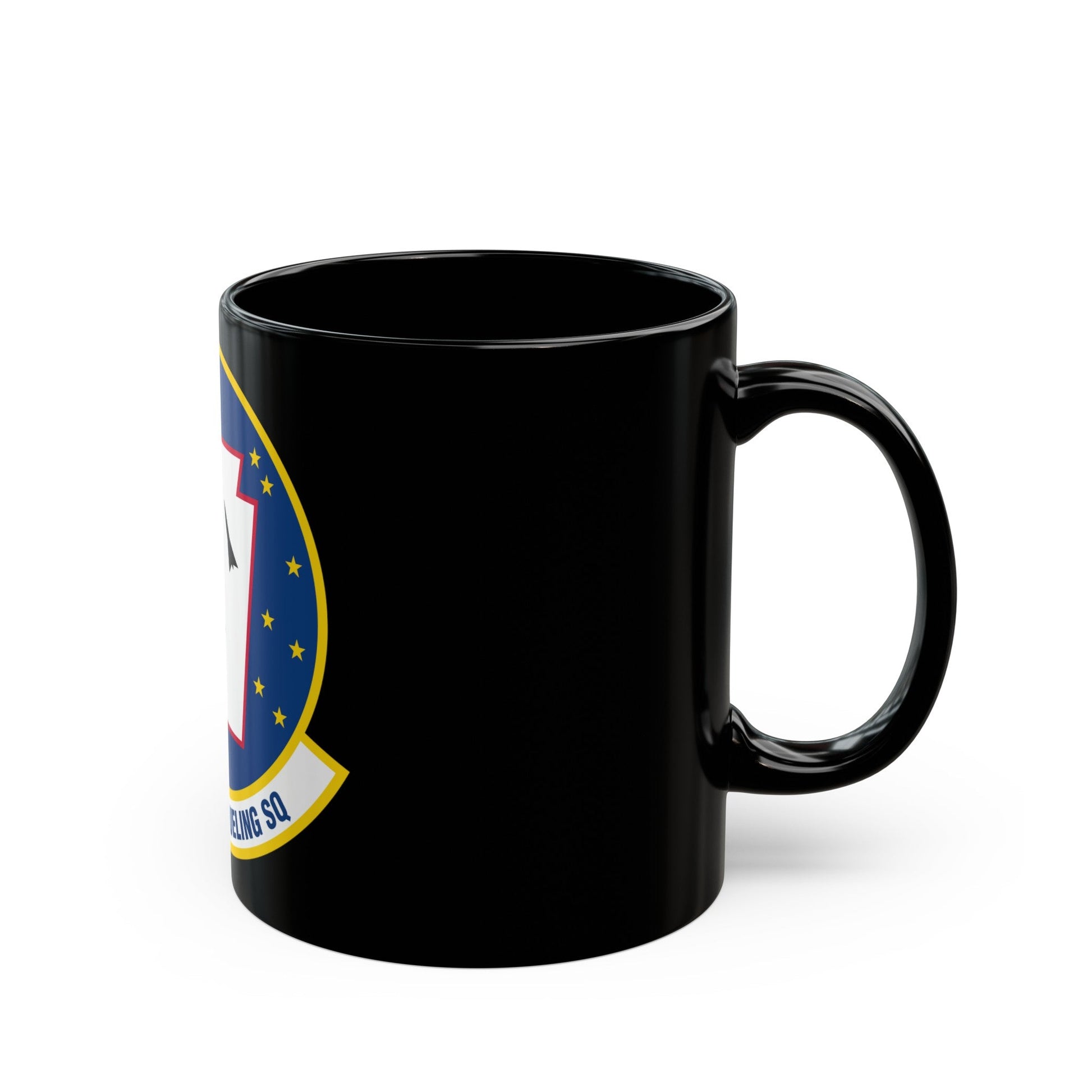 147 Air Refueling Squadron (U.S. Air Force) Black Coffee Mug-The Sticker Space