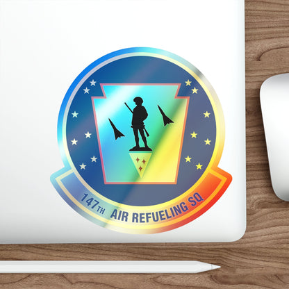 147 Air Refueling Squadron (U.S. Air Force) Holographic STICKER Die-Cut Vinyl Decal-The Sticker Space