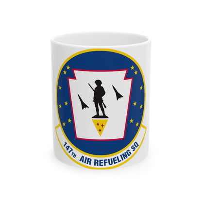 147 Air Refueling Squadron (U.S. Air Force) White Coffee Mug-11oz-The Sticker Space
