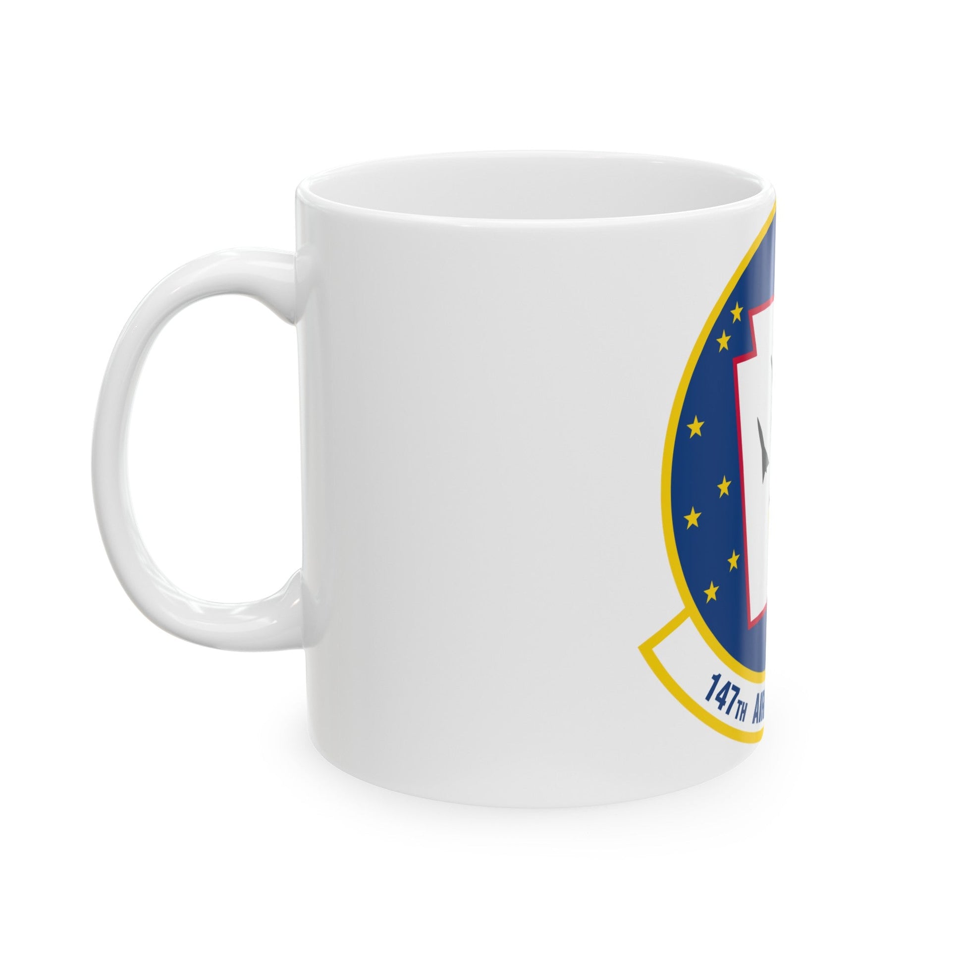 147 Air Refueling Squadron (U.S. Air Force) White Coffee Mug-The Sticker Space
