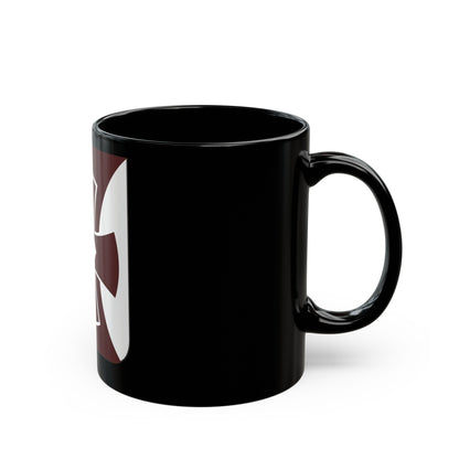 147 Medical Battalion 2 (U.S. Army) Black Coffee Mug-The Sticker Space