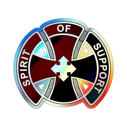 147 Medical Battalion (U.S. Army) Holographic STICKER Die-Cut Vinyl Decal-3 Inch-The Sticker Space