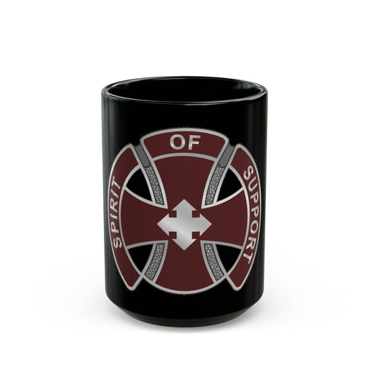 147 Medical Battalion1 (U.S. Army) Black Coffee Mug-15oz-The Sticker Space