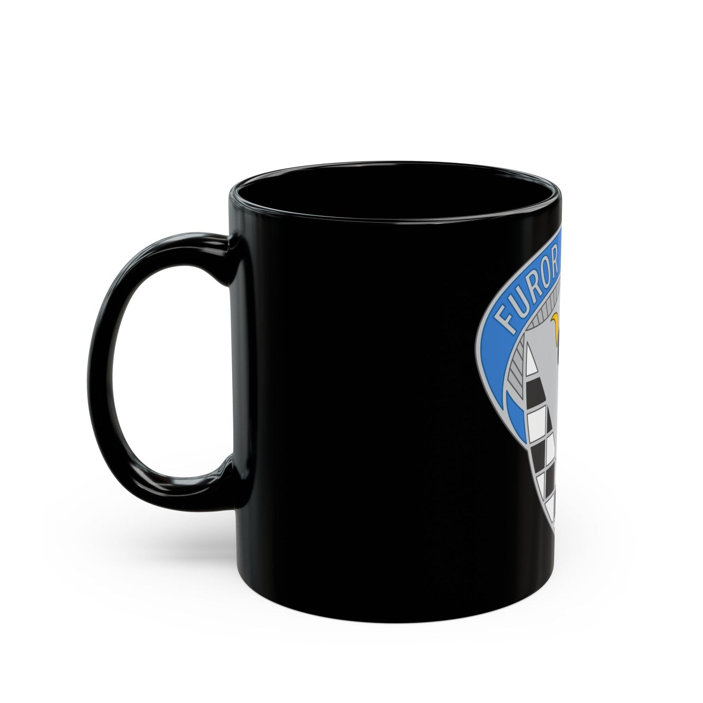 147 Military Intelligence Battalion (U.S. Army) Black Coffee Mug-The Sticker Space