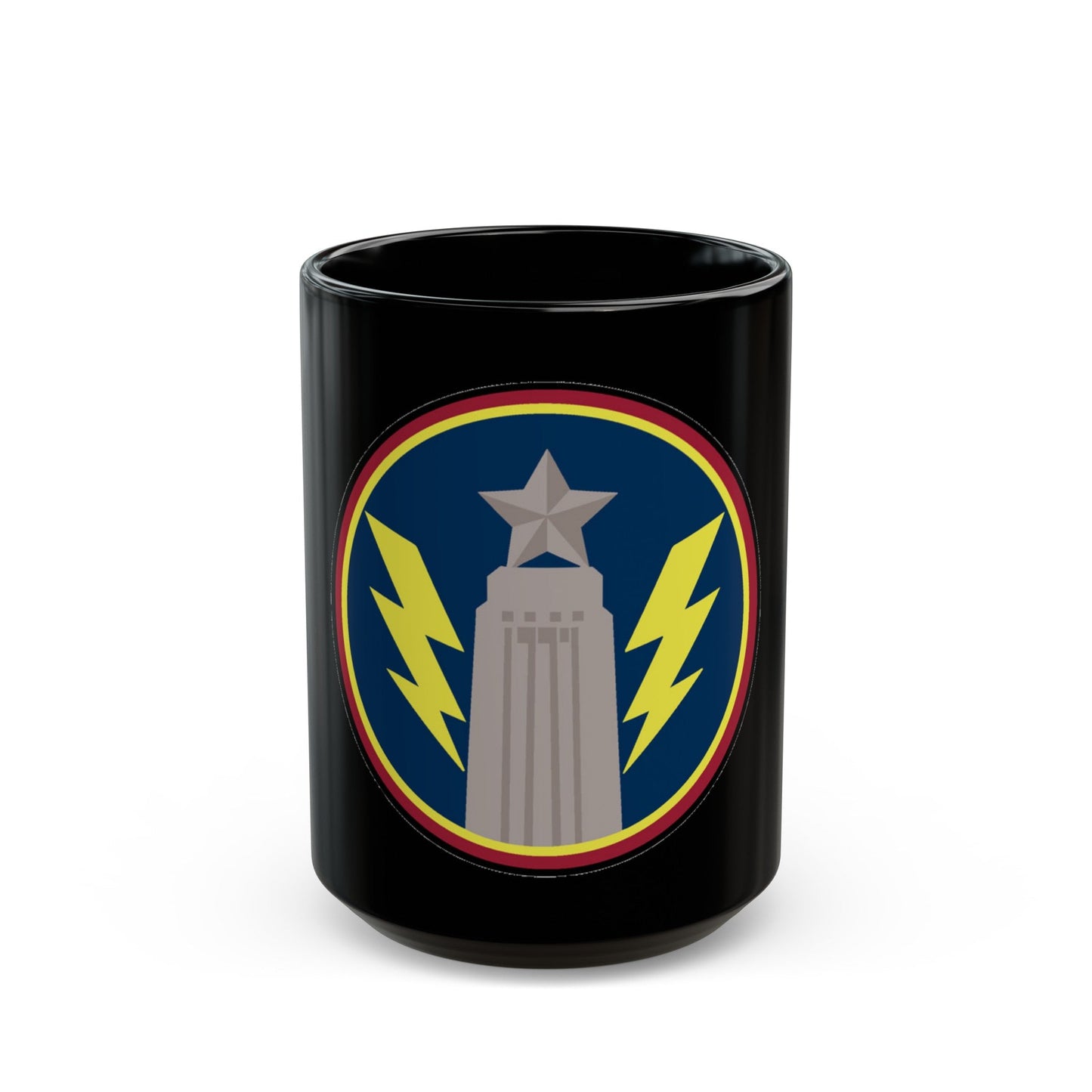 147th OS Sq. (U.S. Air Force) Black Coffee Mug-15oz-The Sticker Space