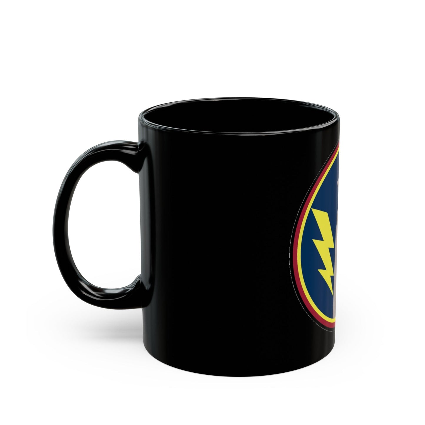 147th OS Sq. (U.S. Air Force) Black Coffee Mug-The Sticker Space