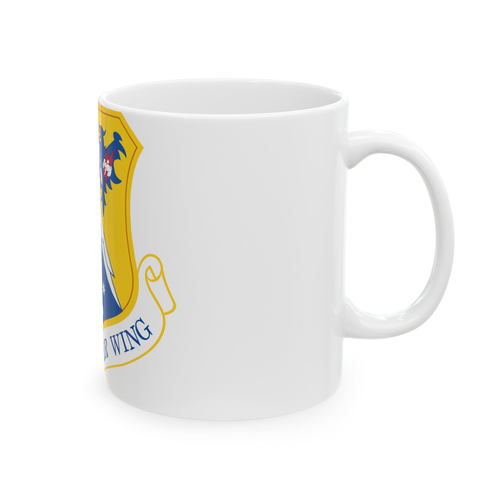 148th Fighter Wing (U.S. Air Force) White Coffee Mug-The Sticker Space