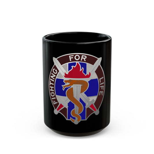 149 Surgical Hospital (U.S. Army) Black Coffee Mug-15oz-The Sticker Space
