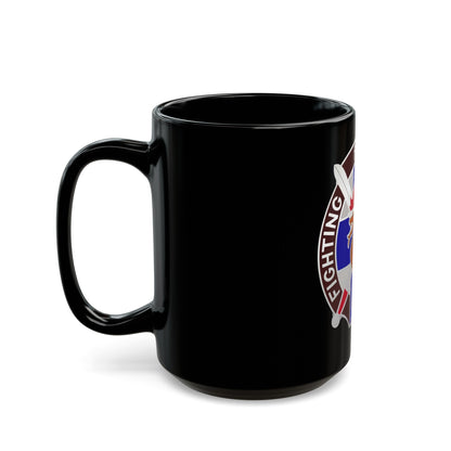 149 Surgical Hospital (U.S. Army) Black Coffee Mug-The Sticker Space
