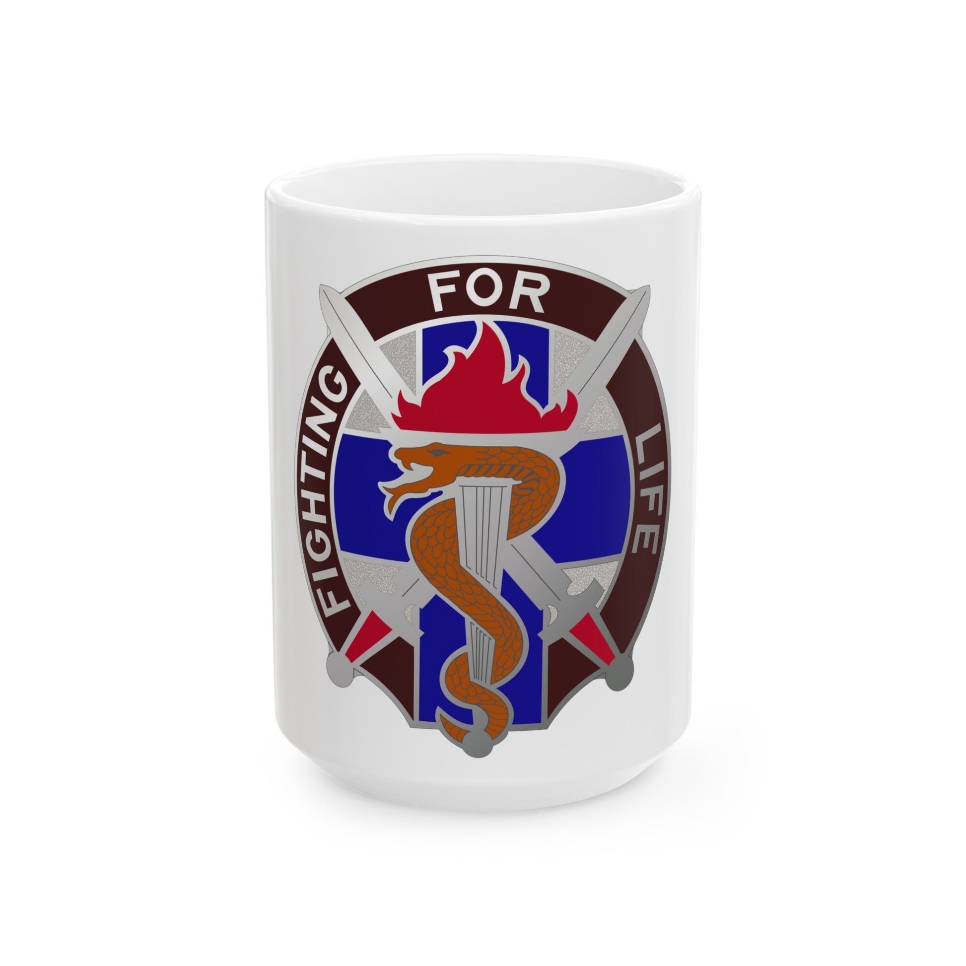 149 Surgical Hospital (U.S. Army) White Coffee Mug-15oz-The Sticker Space