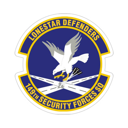 149th Security Forces Squadron (U.S. Air Force) STICKER Vinyl Die-Cut Decal-2 Inch-The Sticker Space
