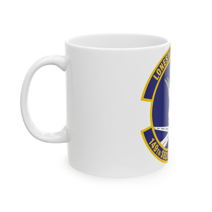 149th Security Forces Squadron (U.S. Air Force) White Coffee Mug-The Sticker Space