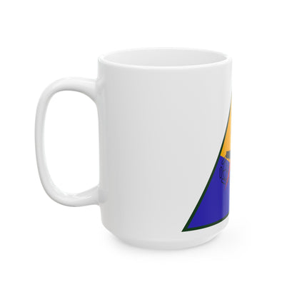 14th Armored Division (U.S. Army) White Coffee Mug-The Sticker Space