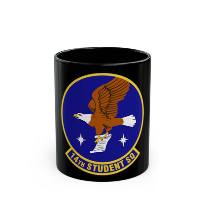 14th Student Squadron (U.S. Air Force) Black Coffee Mug-11oz-The Sticker Space