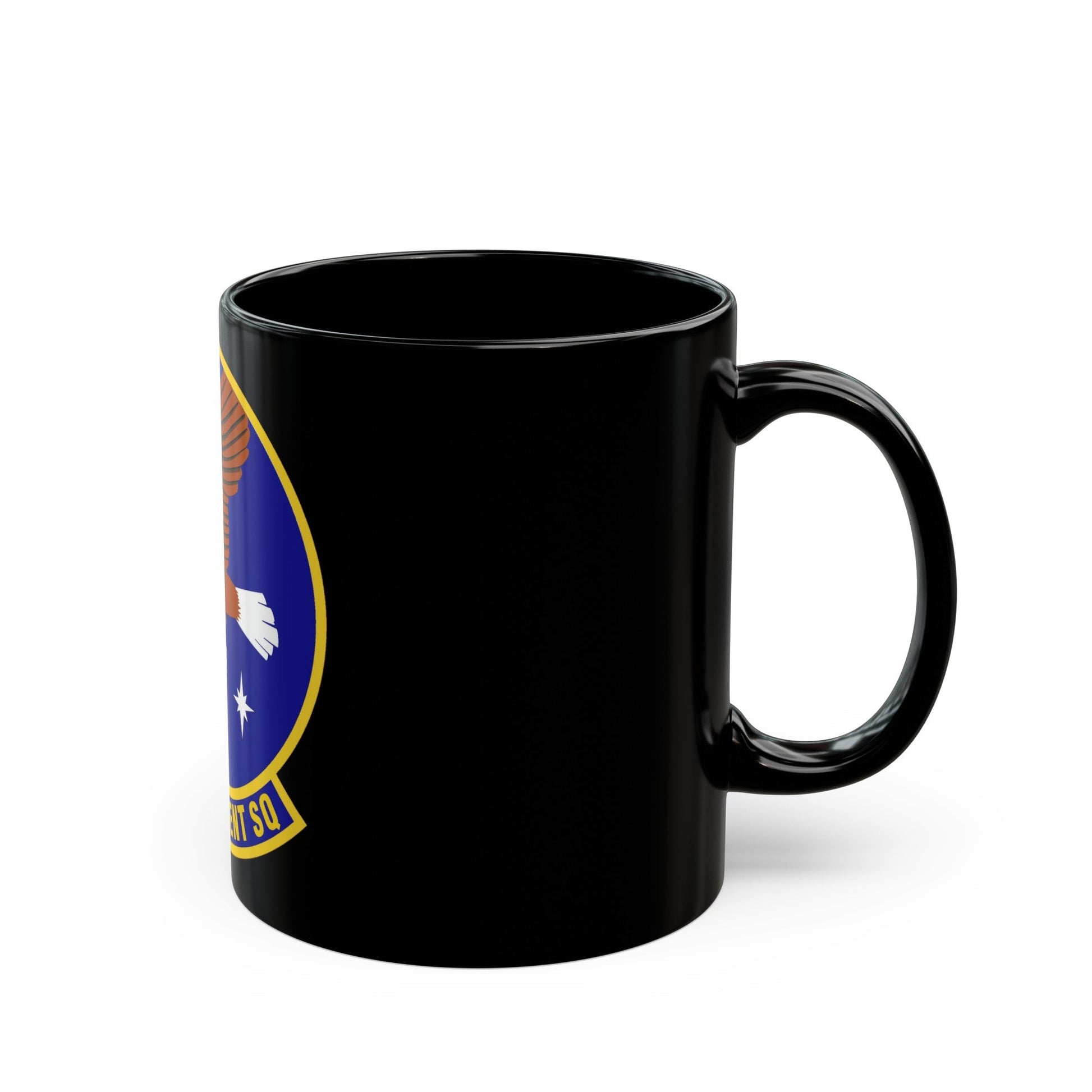 14th Student Squadron (U.S. Air Force) Black Coffee Mug-The Sticker Space