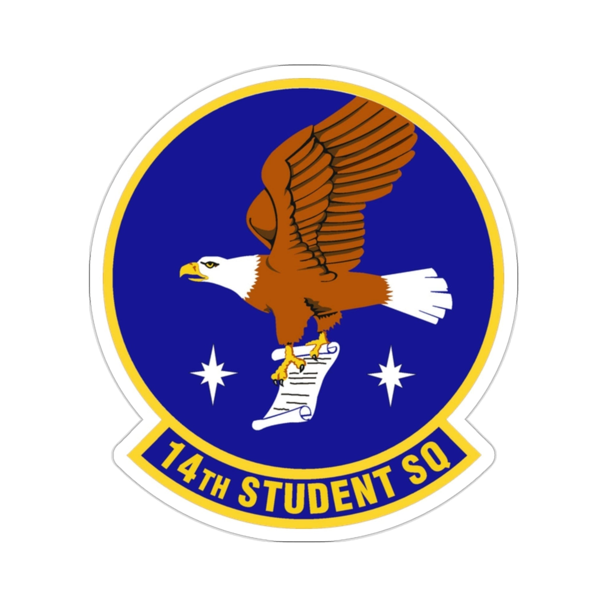 14th Student Squadron (U.S. Air Force) STICKER Vinyl Die-Cut Decal-2 Inch-The Sticker Space