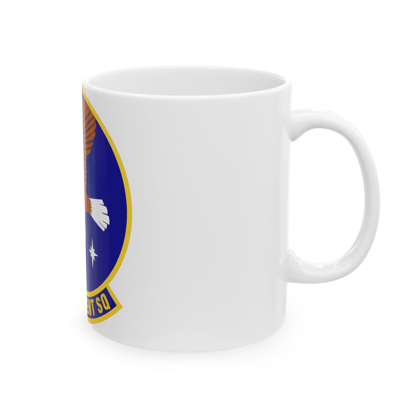14th Student Squadron (U.S. Air Force) White Coffee Mug-The Sticker Space