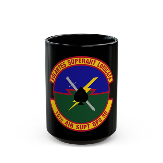 15 Air Support Operations Squadron ACC (U.S. Air Force) Black Coffee Mug-15oz-The Sticker Space