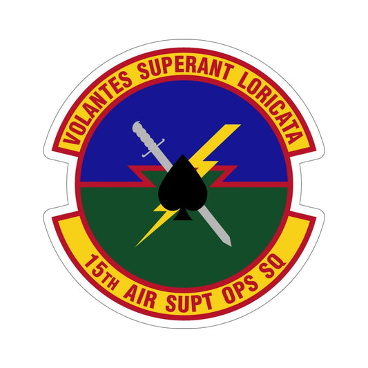 15 Air Support Operations Squadron ACC (U.S. Air Force) STICKER Vinyl Die-Cut Decal-6 Inch-The Sticker Space